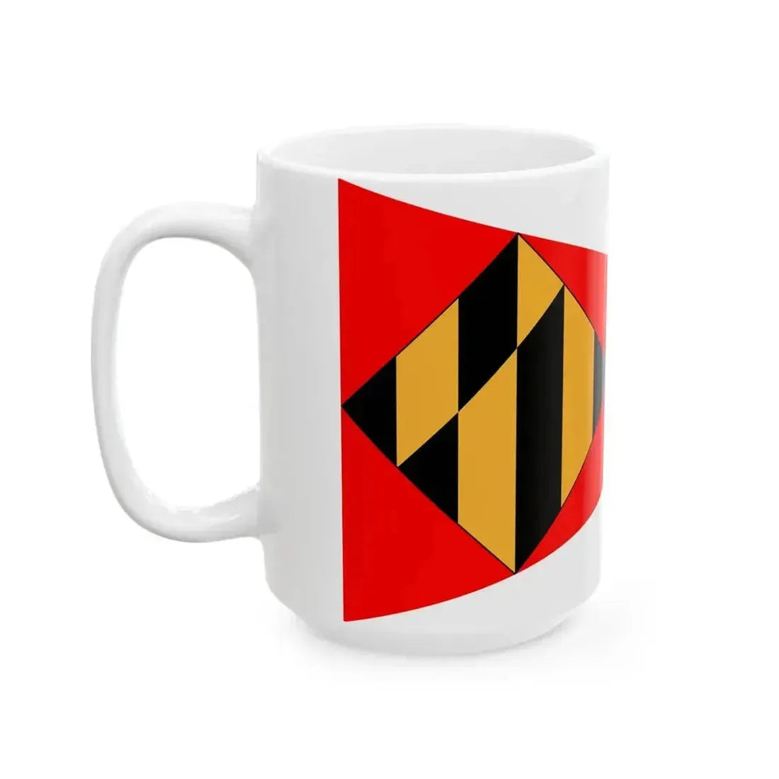Burgee of Annapolis Yacht Club (United States) White Coffee Mug - Go Mug Yourself