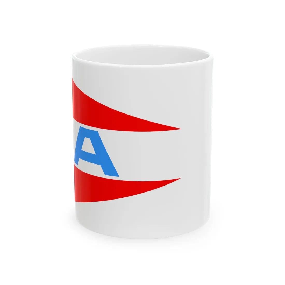 Burgee of Asker Seilforening (Norway) White Coffee Mug 11oz - Go Mug Yourself