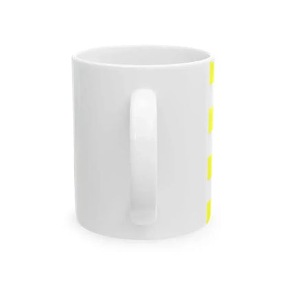 Burgee of Associazione Vela Lago Ledro (Italy) White Coffee Mug - Go Mug Yourself