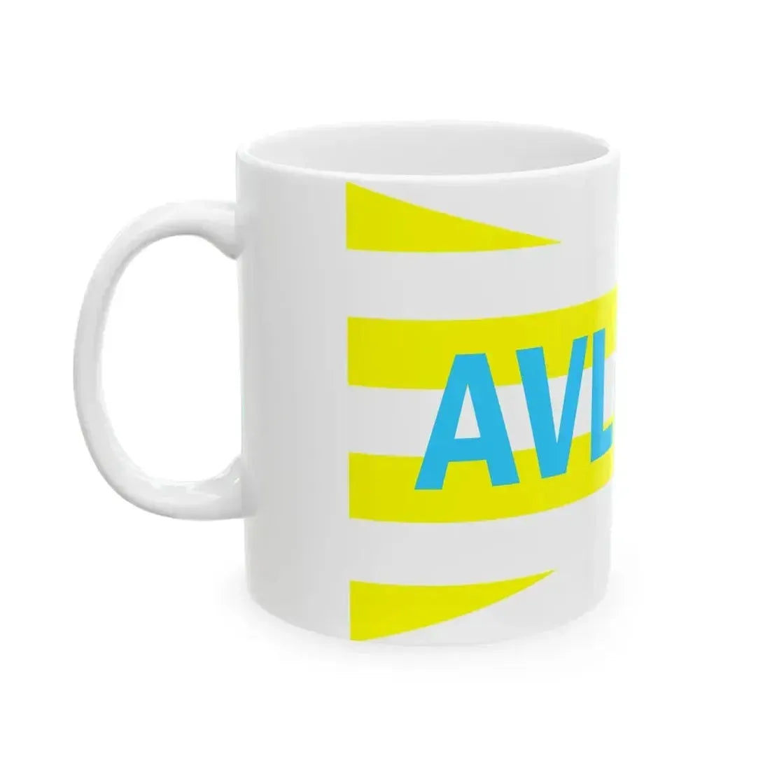 Burgee of Associazione Vela Lago Ledro (Italy) White Coffee Mug - Go Mug Yourself