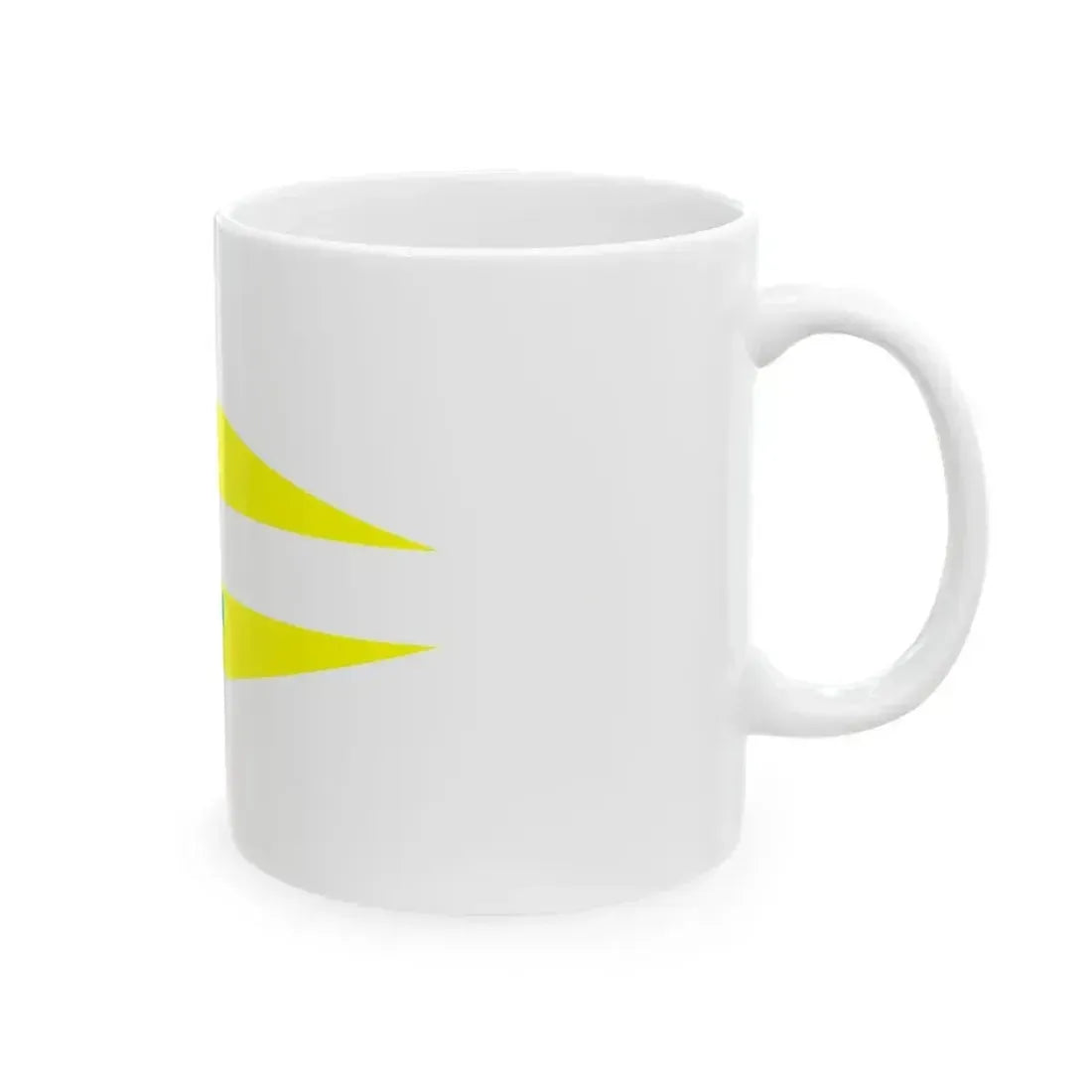 Burgee of Associazione Vela Lago Ledro (Italy) White Coffee Mug - Go Mug Yourself