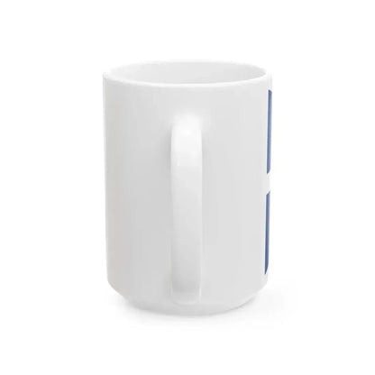 Burgee of Associazione Velica Alto Verbano (Italy) White Coffee Mug - Go Mug Yourself