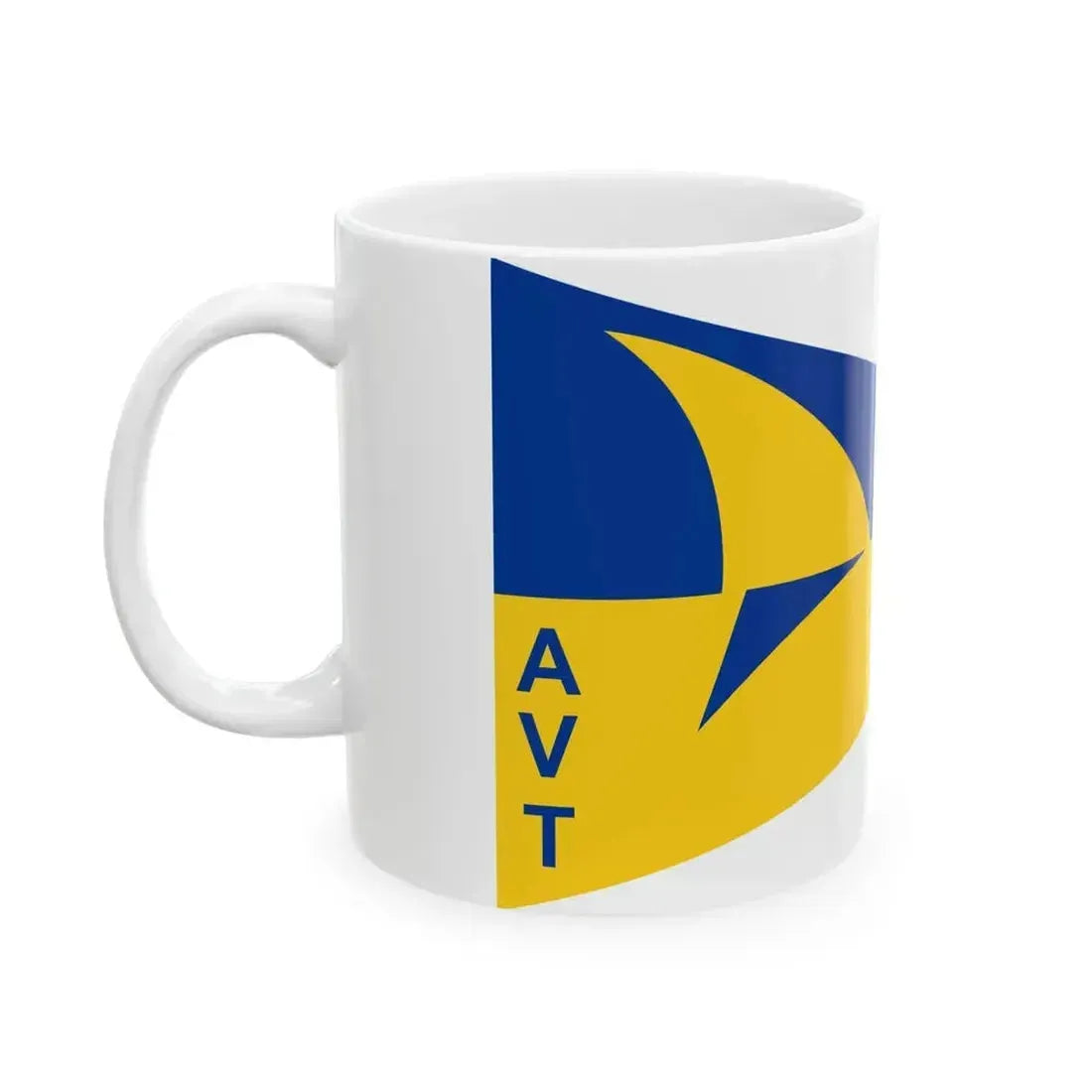 Burgee of Associazione Velica Trentina (Italy) White Coffee Mug - Go Mug Yourself