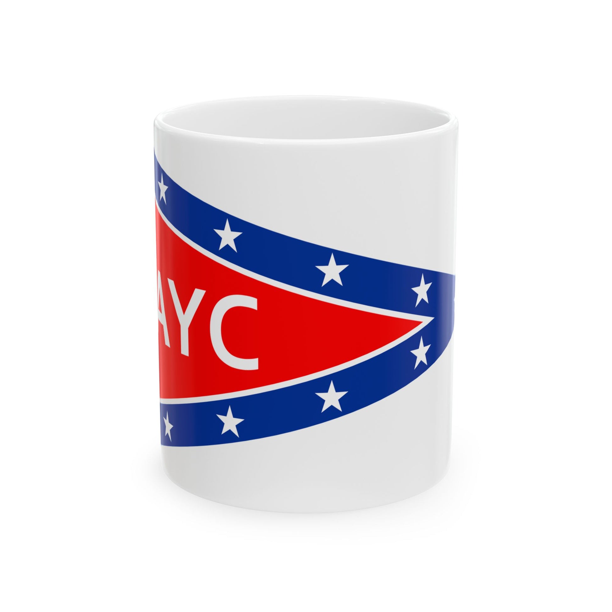 Burgee of Atlanta YC (Georgia) White Coffee Mug-11oz-Go Mug Yourself