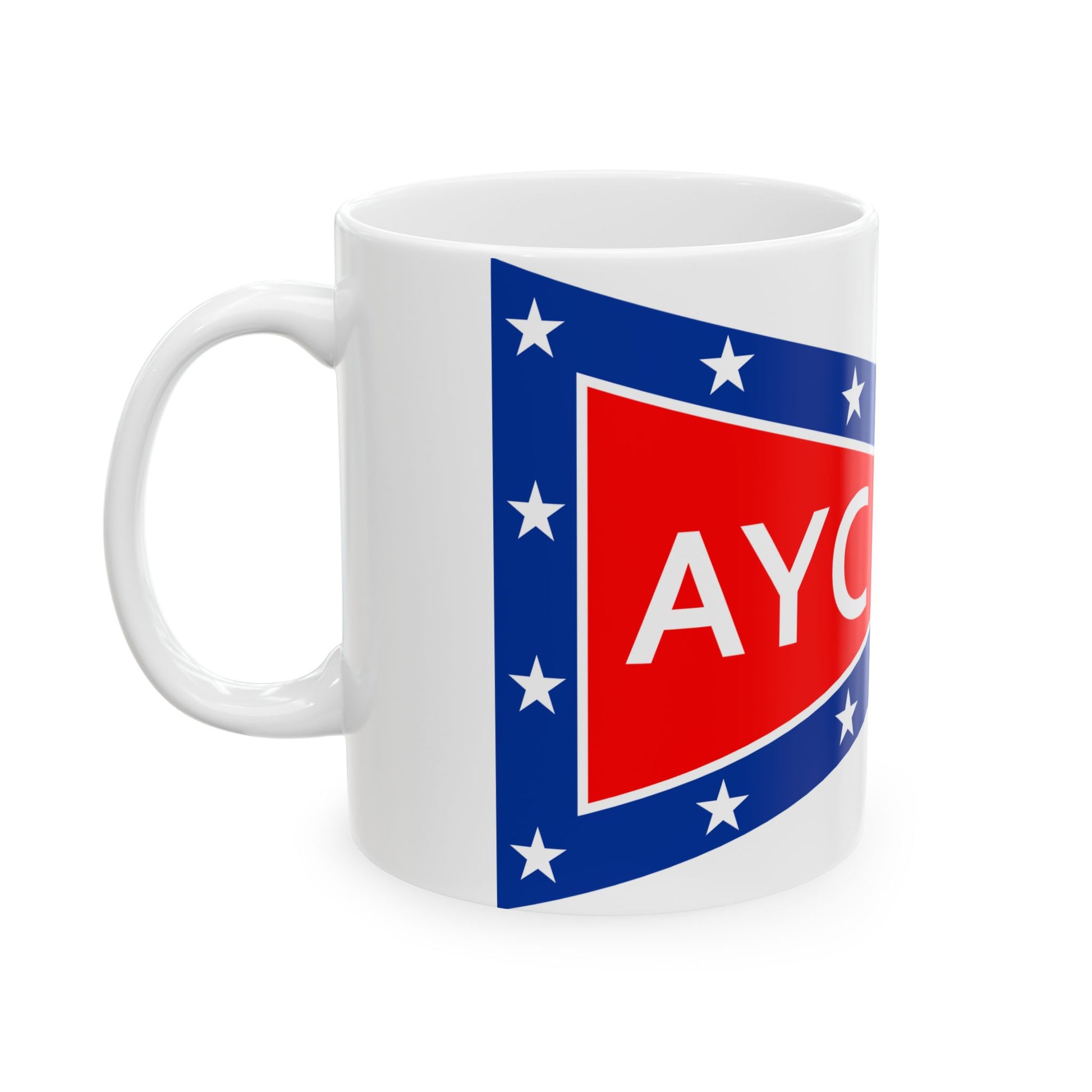 Burgee of Atlanta YC (Georgia) White Coffee Mug-Go Mug Yourself