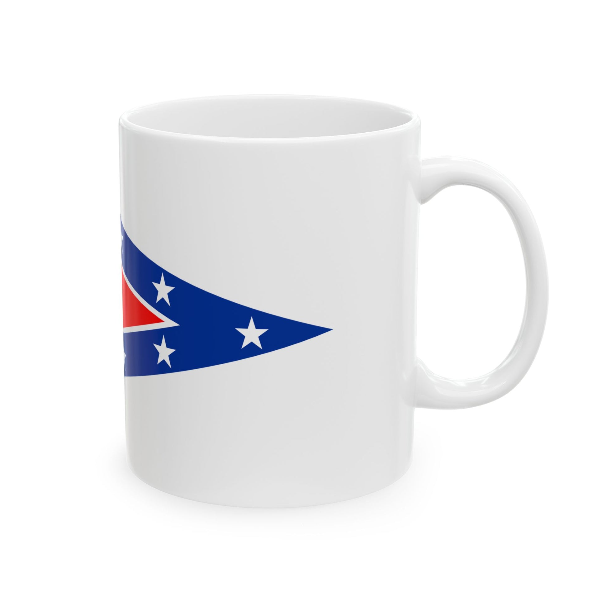 Burgee of Atlanta YC (Georgia) White Coffee Mug-Go Mug Yourself
