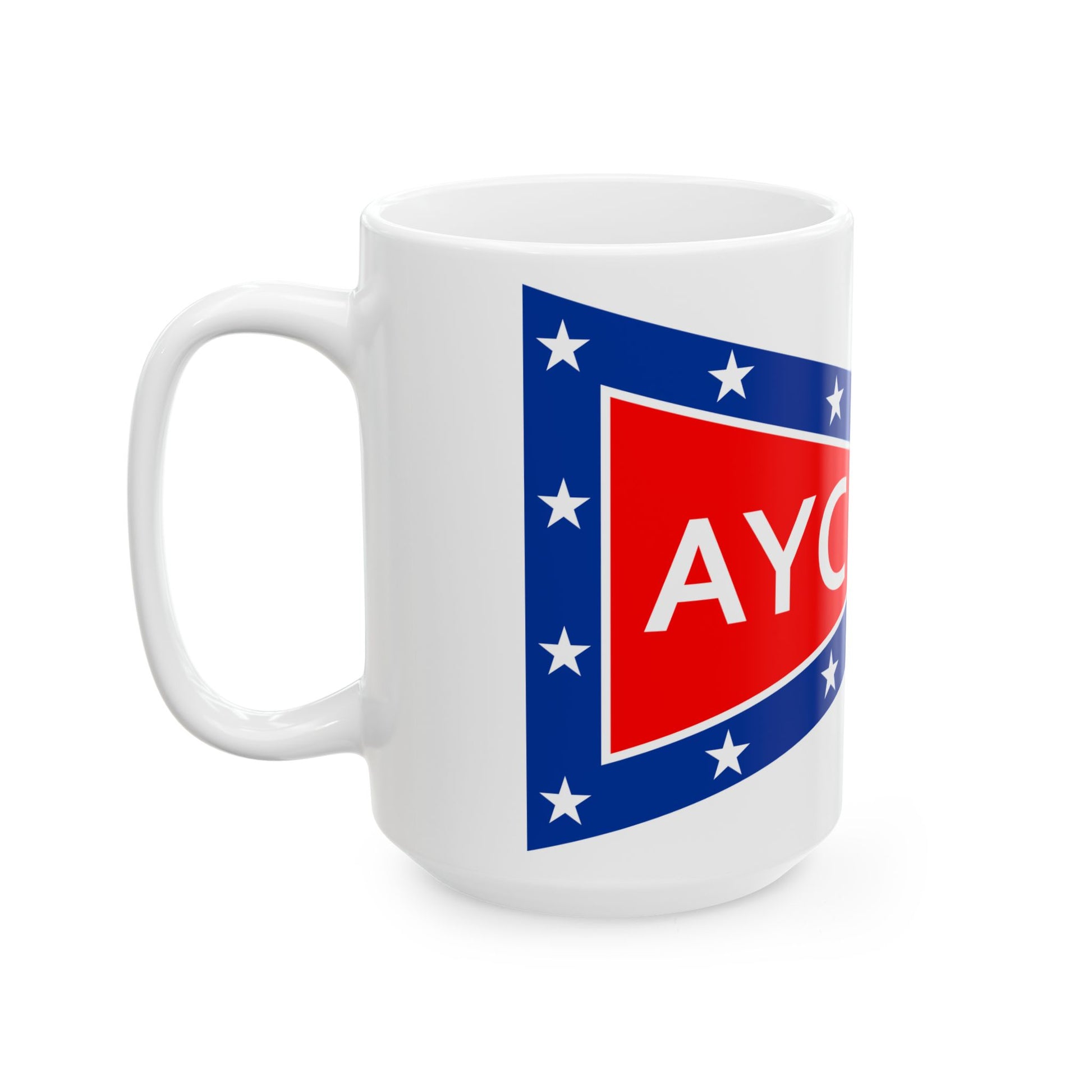 Burgee of Atlanta YC (Georgia) White Coffee Mug-Go Mug Yourself