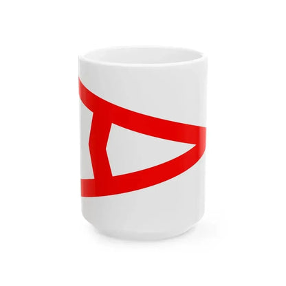 Burgee of Atlantic YC (United States) White Coffee Mug 15oz - Go Mug Yourself