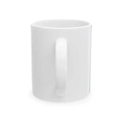 Burgee of auxiliary fleet of the Regia Marina (Italy) White Coffee Mug - Go Mug Yourself