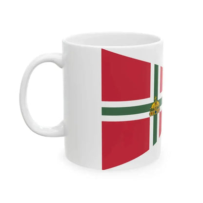 Burgee of Balaton-Furedi Yacht Club 1867 (Hungary) White Coffee Mug - Go Mug Yourself