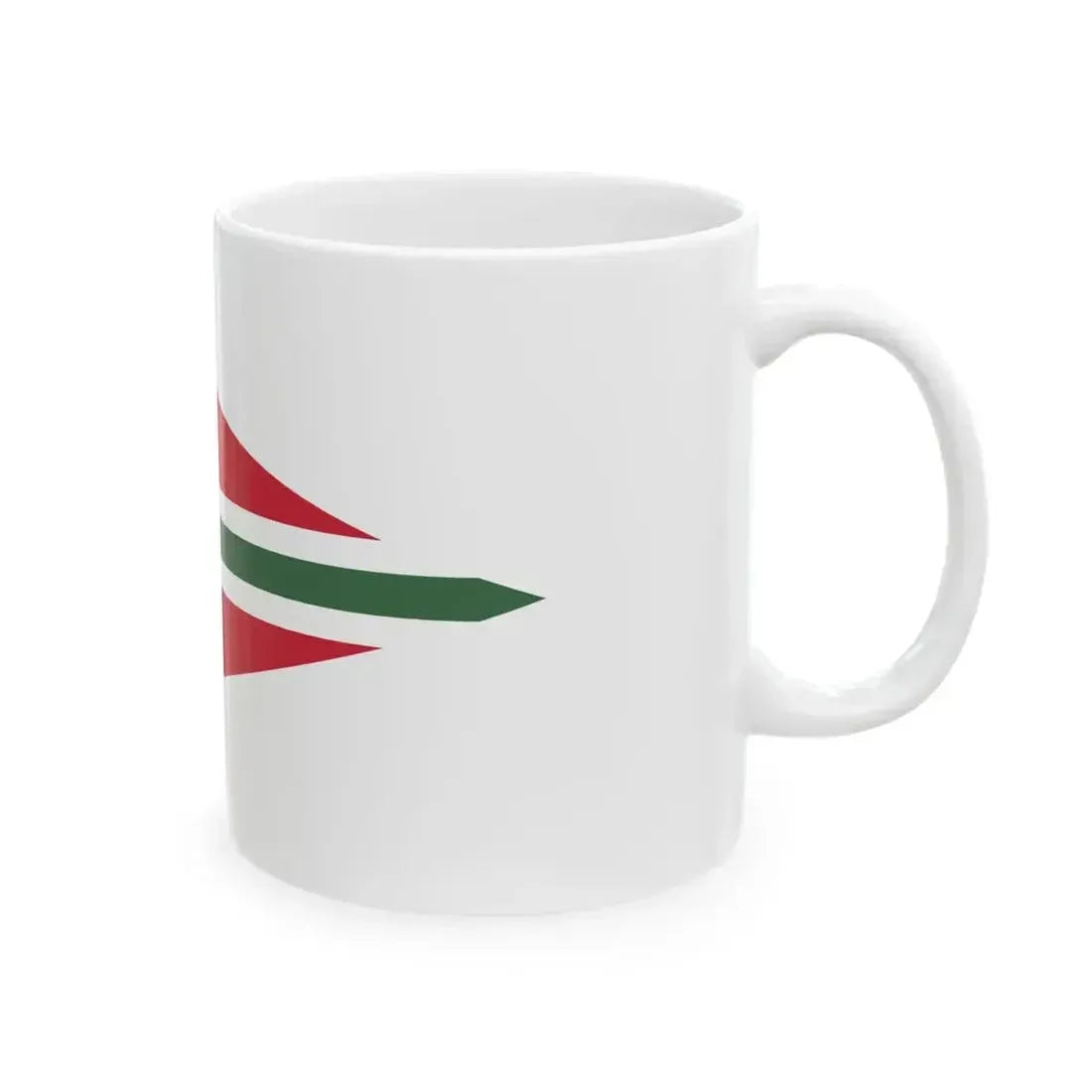 Burgee of Balaton-Furedi Yacht Club 1867 (Hungary) White Coffee Mug - Go Mug Yourself