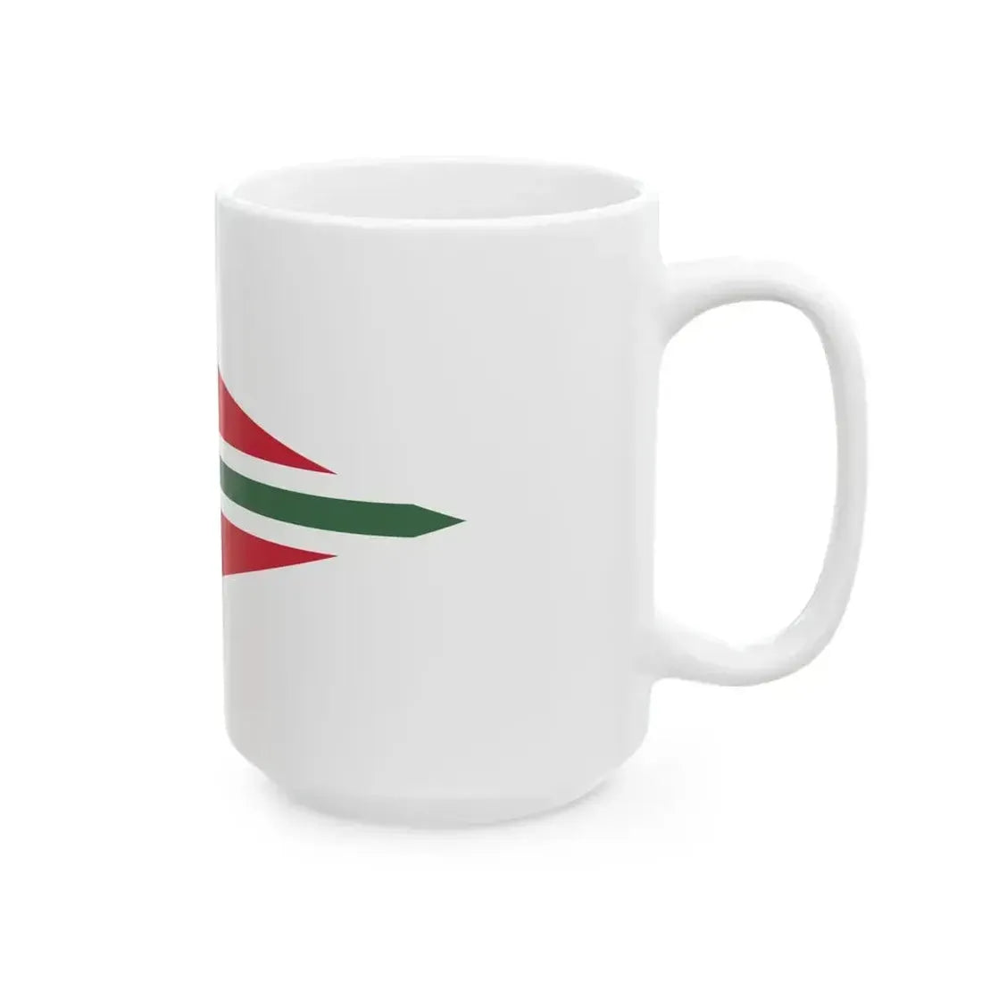 Burgee of Balaton-Furedi Yacht Club 1867 (Hungary) White Coffee Mug - Go Mug Yourself