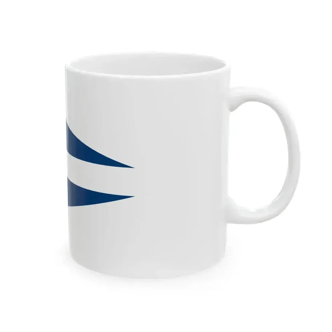 Burgee of Balatonfuredi Yacht Club (Hungary) White Coffee Mug - Go Mug Yourself