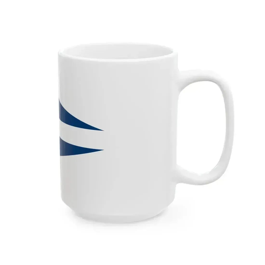 Burgee of Balatonfuredi Yacht Club (Hungary) White Coffee Mug - Go Mug Yourself