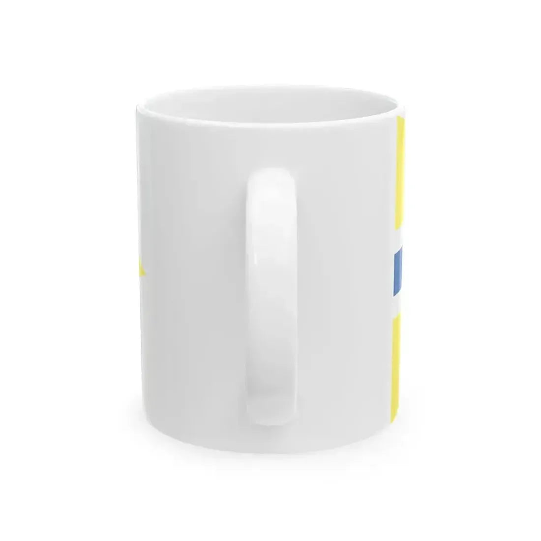 Burgee of Balatoni Yacht Club (Hungary) White Coffee Mug - Go Mug Yourself