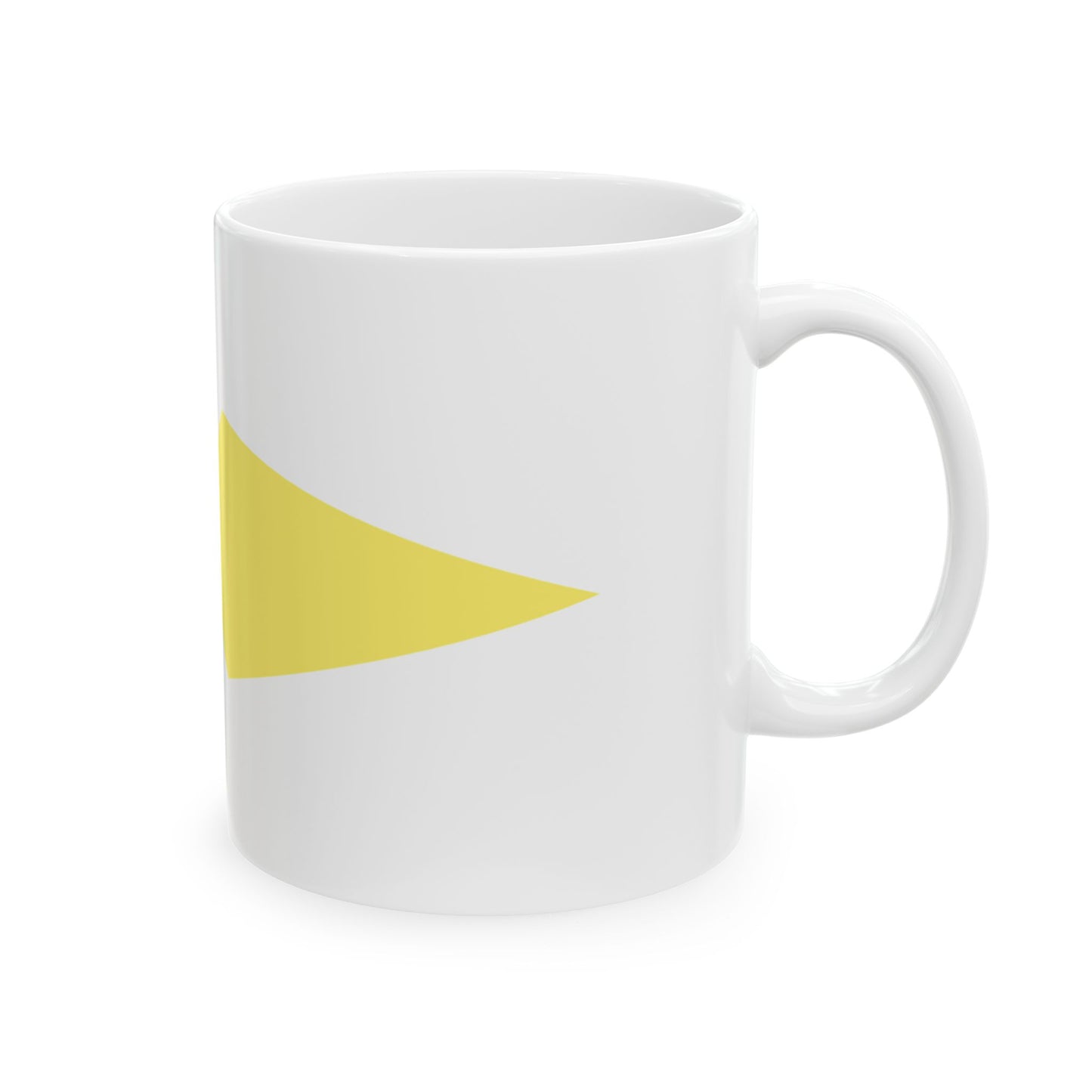 Burgee of Balatoni Yacht Club (Hungary) White Coffee Mug-Go Mug Yourself