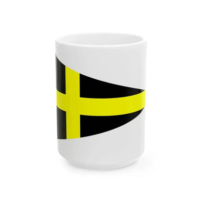 Burgee of balmainsc (Australia) White Coffee Mug 15oz - Go Mug Yourself