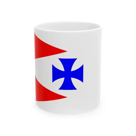 Burgee of Barrington YC (United States) White Coffee Mug 11oz - Go Mug Yourself