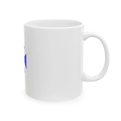 Burgee of Barrington YC (United States) White Coffee Mug - Go Mug Yourself