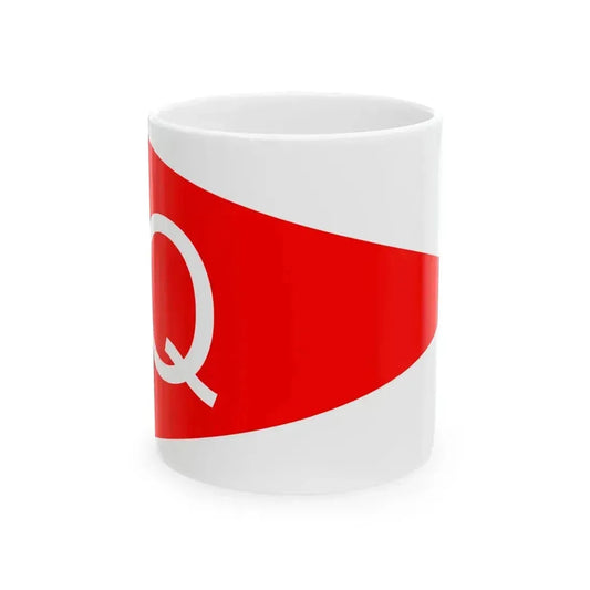 Burgee of bay of quinte yc (Canada) White Coffee Mug 11oz - Go Mug Yourself