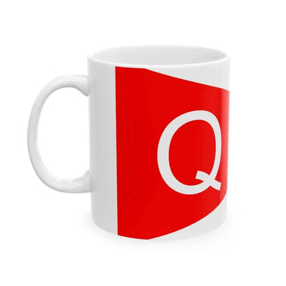 Burgee of bay of quinte yc (Canada) White Coffee Mug - Go Mug Yourself