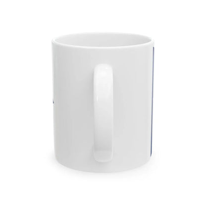 Burgee of Bergens Seilforening (Norway) White Coffee Mug - Go Mug Yourself