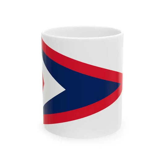 Burgee of Biddeford Pool YC (United States) White Coffee Mug 11oz - Go Mug Yourself