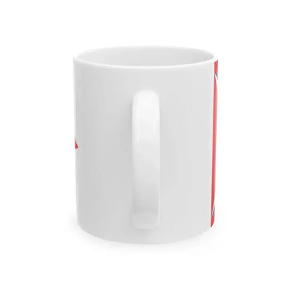Burgee of Biddeford Pool YC (United States) White Coffee Mug - Go Mug Yourself