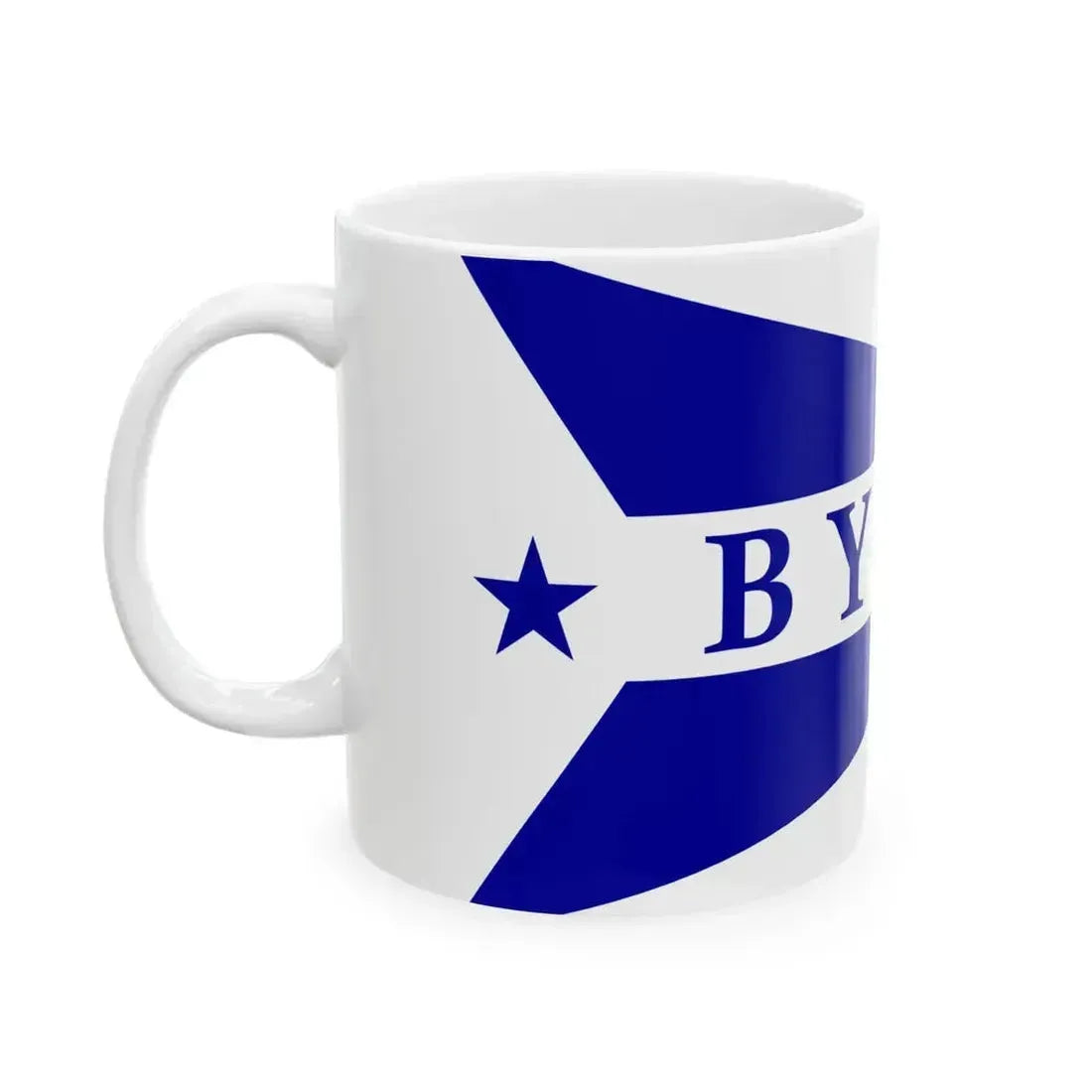 Burgee of Biloxi YC (United States) White Coffee Mug - Go Mug Yourself