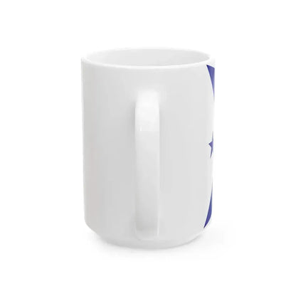Burgee of Biloxi YC (United States) White Coffee Mug - Go Mug Yourself