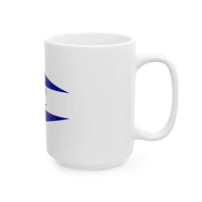 Burgee of Biloxi YC (United States) White Coffee Mug - Go Mug Yourself