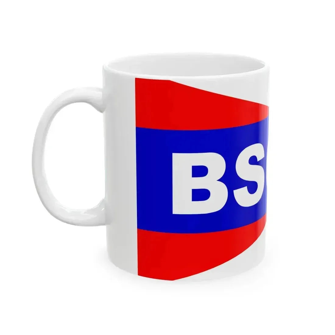 Burgee of Birmingham Sailing Club (United States) White Coffee Mug - Go Mug Yourself