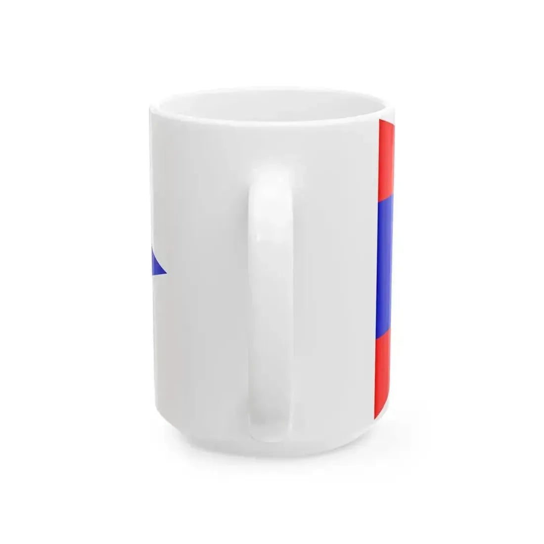 Burgee of Birmingham Sailing Club (United States) White Coffee Mug - Go Mug Yourself