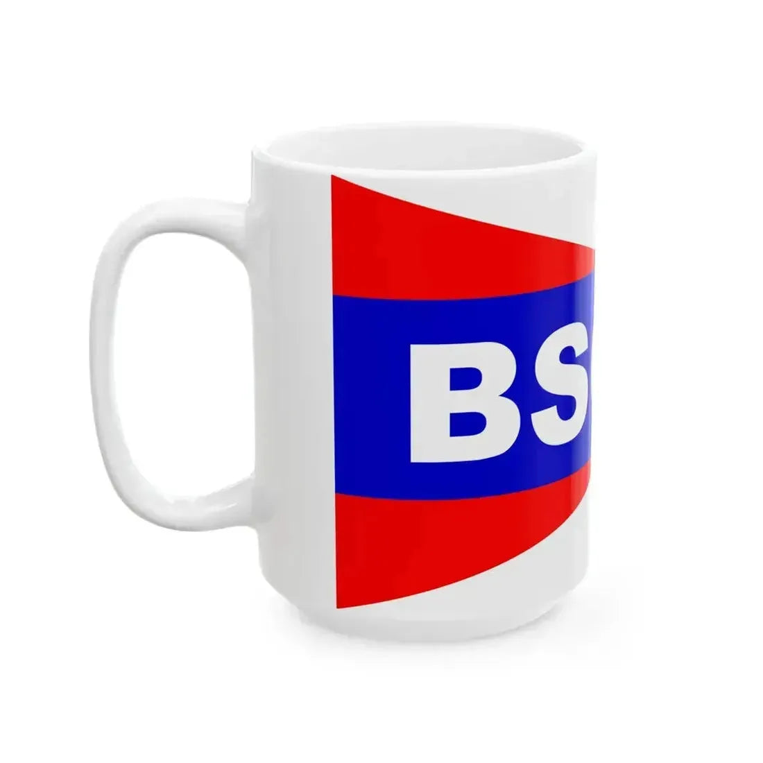 Burgee of Birmingham Sailing Club (United States) White Coffee Mug - Go Mug Yourself