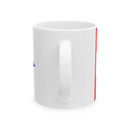 Burgee of Biscayne Bay YC (United States) White Coffee Mug - Go Mug Yourself