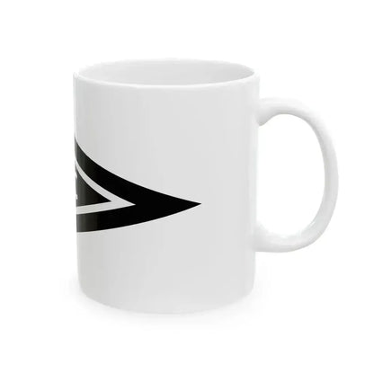 Burgee of Blackrock Sailing Club (Ireland) White Coffee Mug - Go Mug Yourself