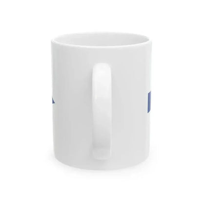 Burgee of Boston YC (United States) White Coffee Mug - Go Mug Yourself