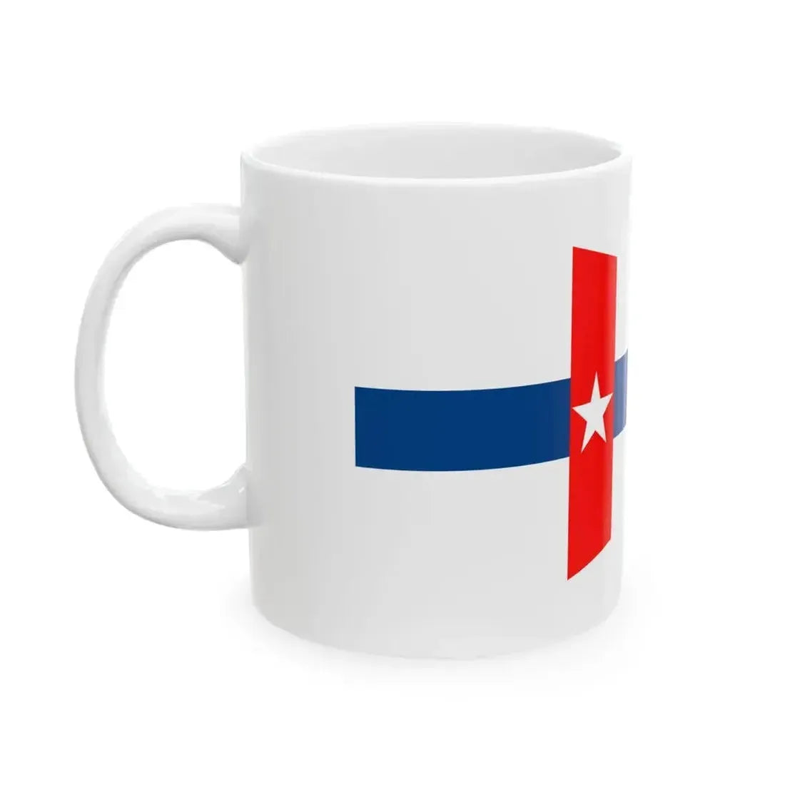Burgee of Boston YC (United States) White Coffee Mug - Go Mug Yourself
