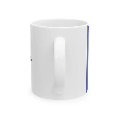 Burgee of Bow Mar YC (United States) White Coffee Mug - Go Mug Yourself