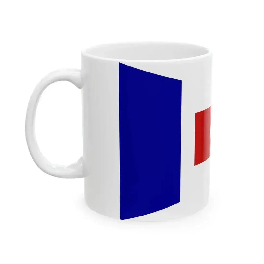 Burgee of Bow Mar YC (United States) White Coffee Mug - Go Mug Yourself