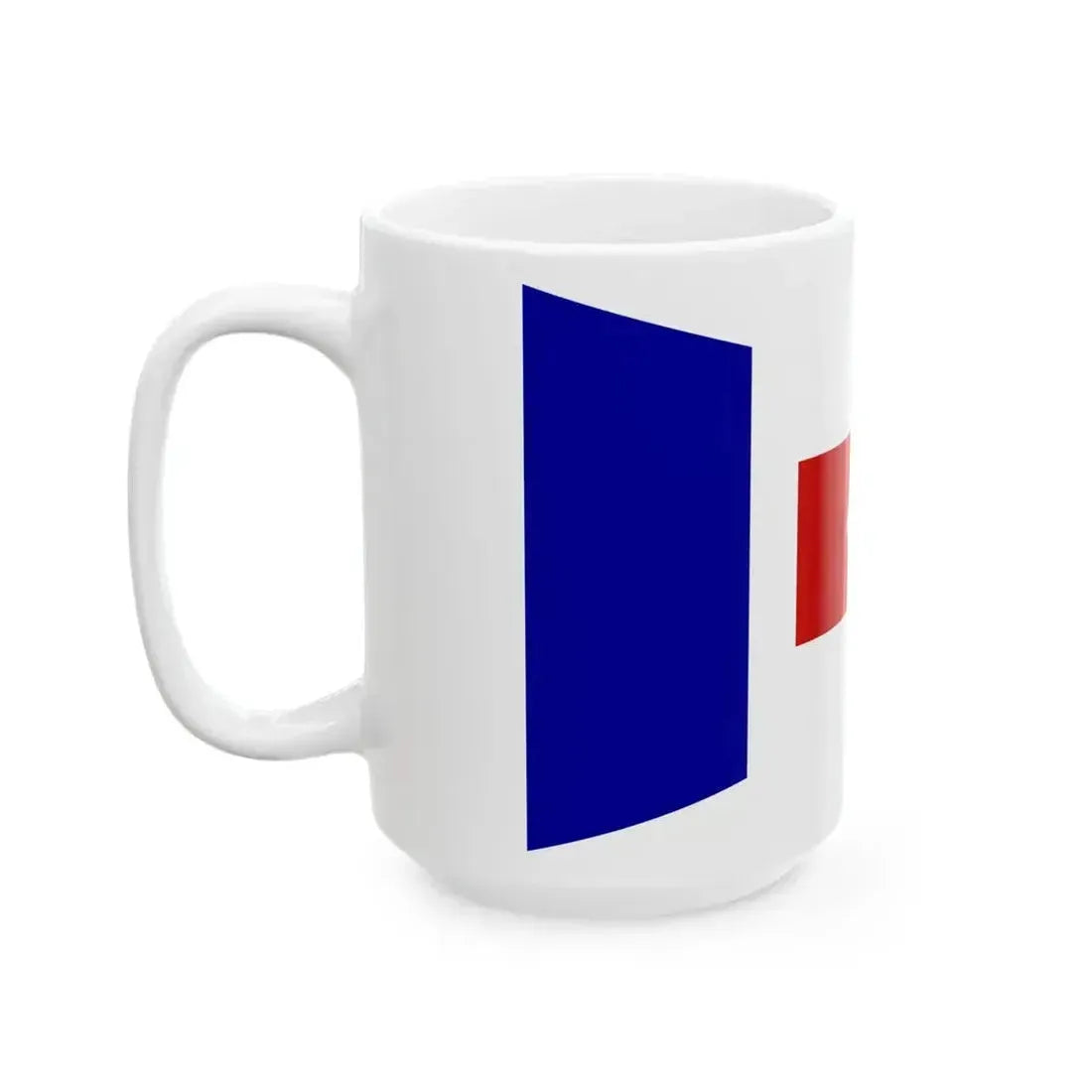 Burgee of Bow Mar YC (United States) White Coffee Mug - Go Mug Yourself