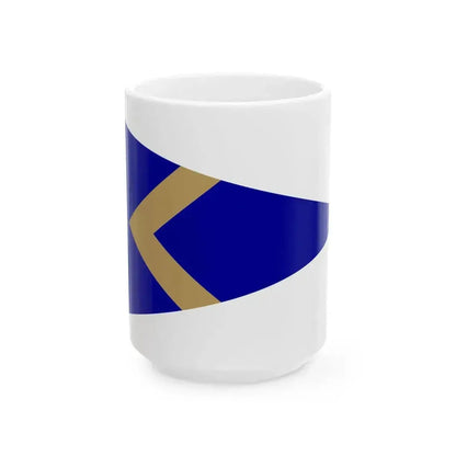 Burgee of Bras dOr YC (Canada) White Coffee Mug 15oz - Go Mug Yourself