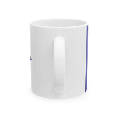 Burgee of Bras dOr YC (Canada) White Coffee Mug - Go Mug Yourself
