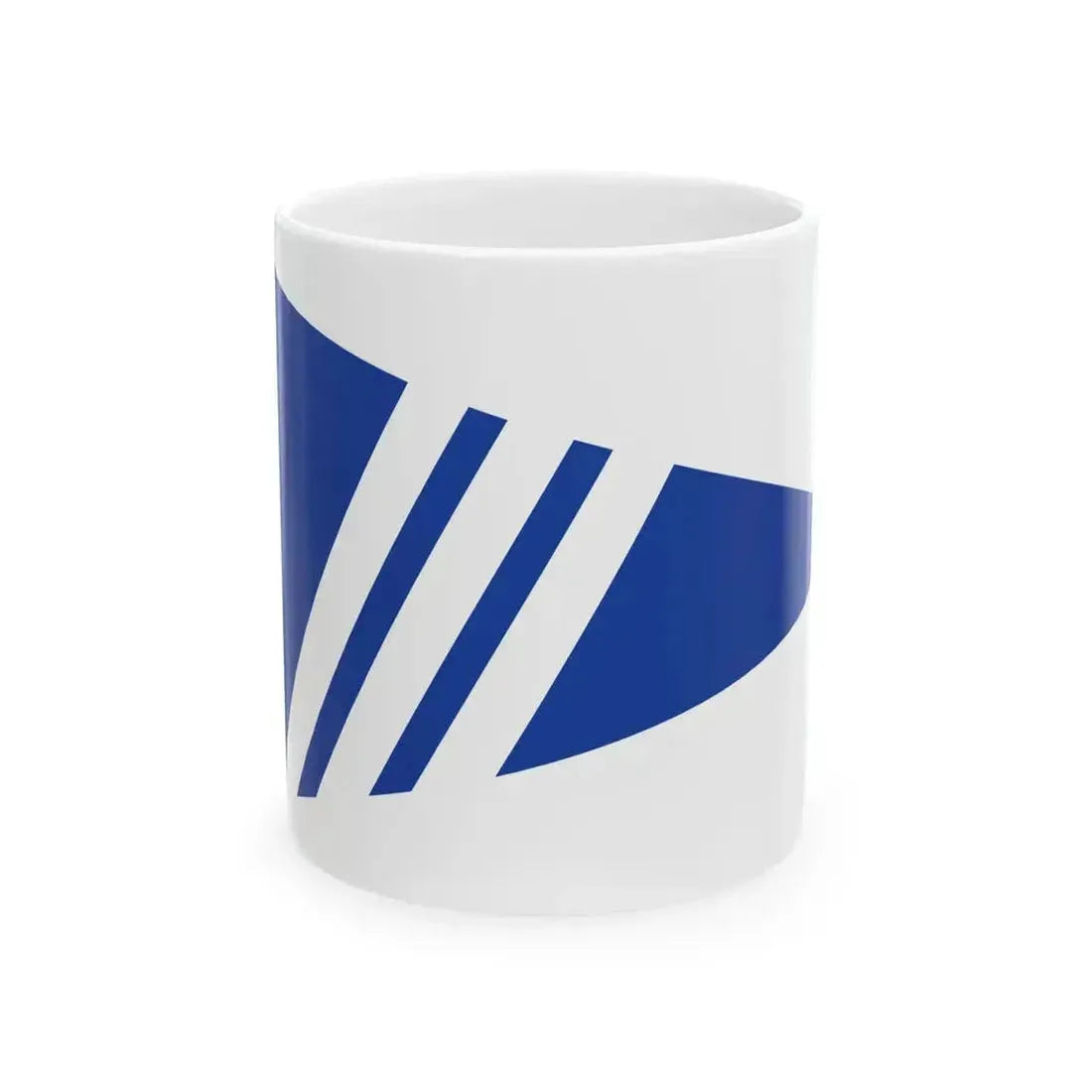 Burgee of Bronte Harbour YC (Canada) White Coffee Mug 11oz - Go Mug Yourself