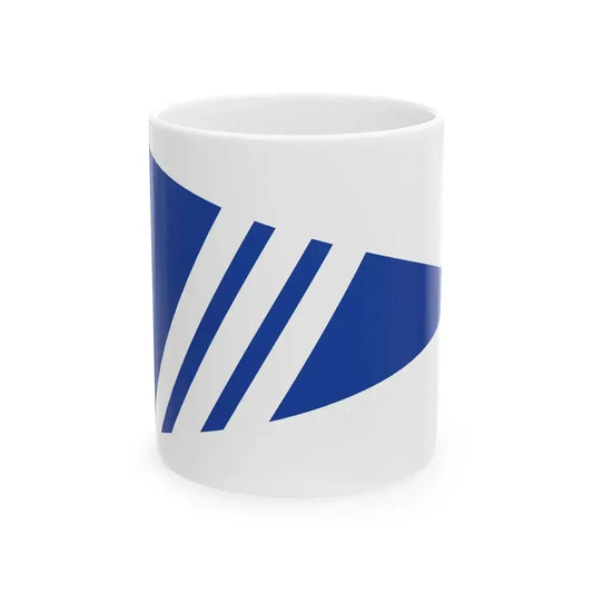 Burgee of Bronte Harbour YC (Canada) White Coffee Mug 11oz - Go Mug Yourself