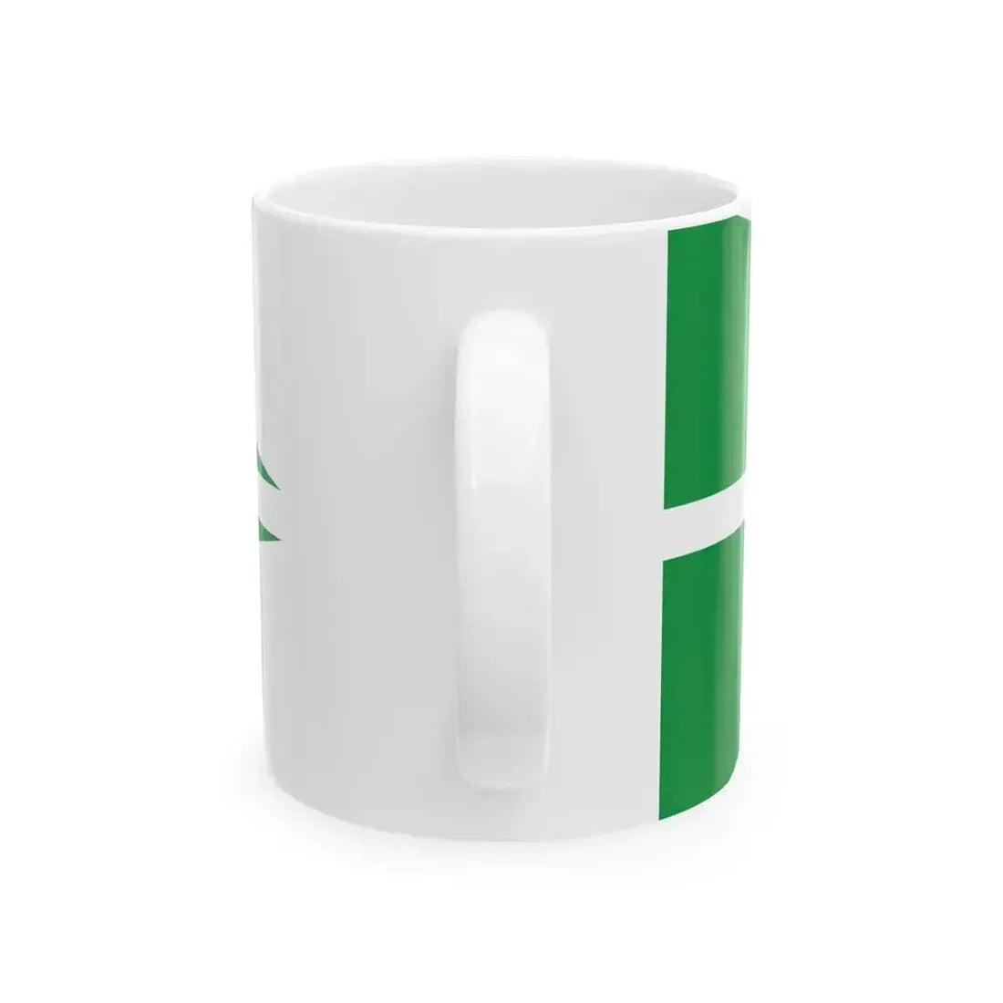 Burgee of BS-Fuzfo Sailing Club (Hungary) White Coffee Mug - Go Mug Yourself