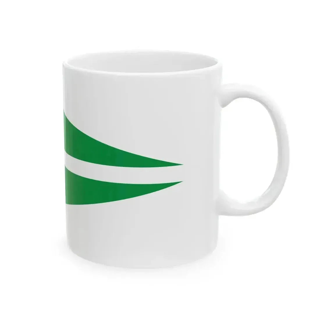 Burgee of BS-Fuzfo Sailing Club (Hungary) White Coffee Mug - Go Mug Yourself