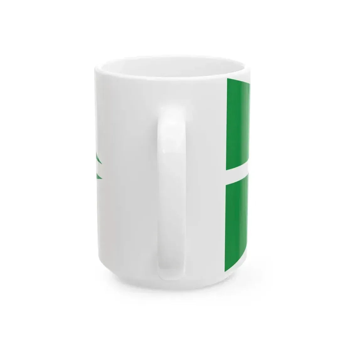 Burgee of BS-Fuzfo Sailing Club (Hungary) White Coffee Mug - Go Mug Yourself