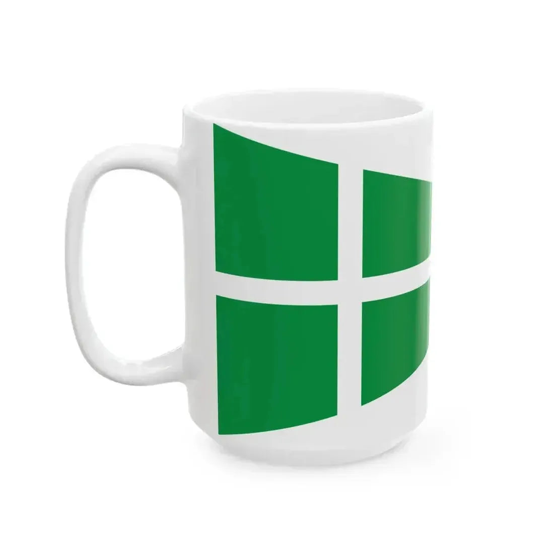 Burgee of BS-Fuzfo Sailing Club (Hungary) White Coffee Mug - Go Mug Yourself