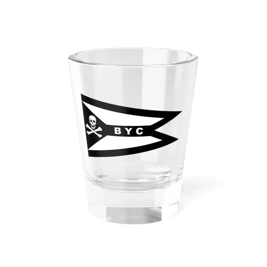 Burgee of Buccaneer YC Alabama (United States) Shot Glass 1.5oz 1.5oz - Go Mug Yourself